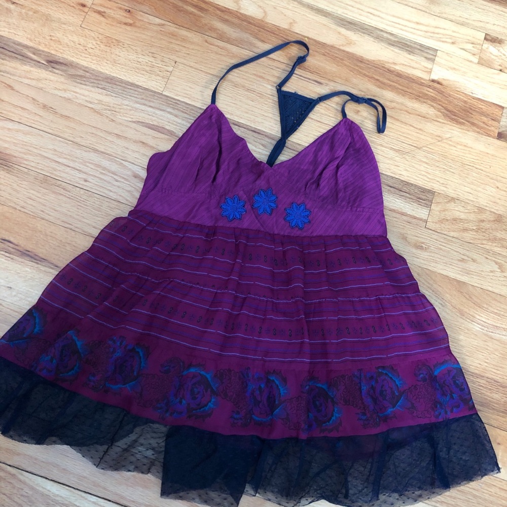 Free People Purple Tank Top NWT